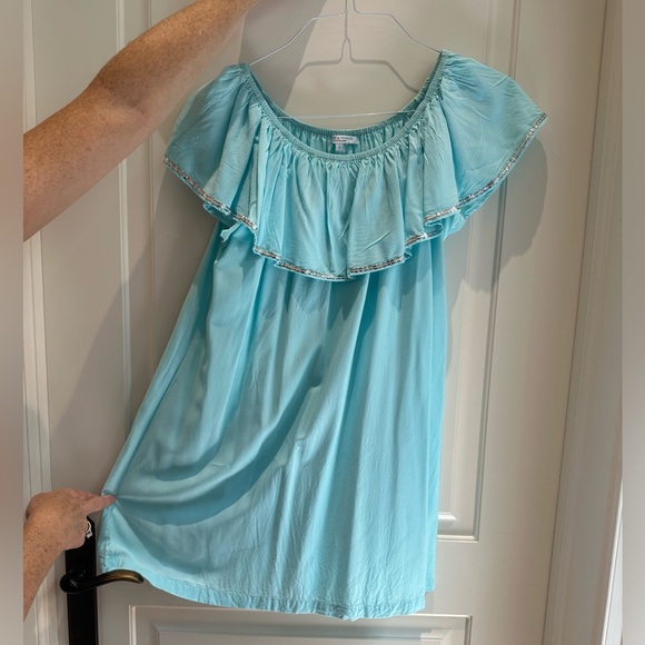 Beth and Tracie robin blue beach coverup - Picture 1 of 2